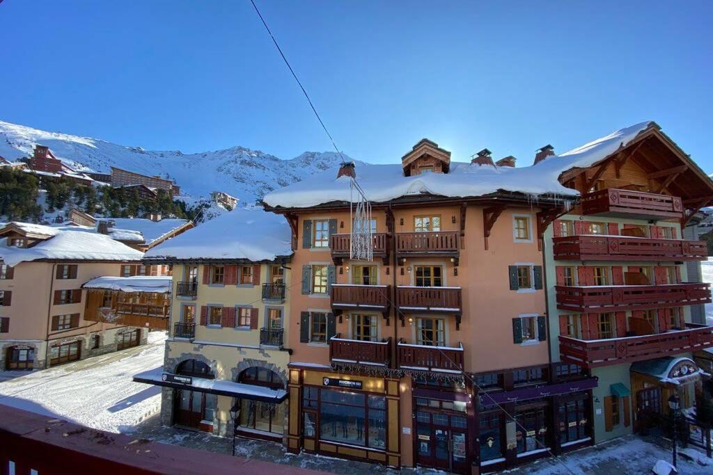 Arc 1950 - Charmant Appart 2-4 Pers Dans Residence Hoteliere, Skis Aux Pieds Les Arcs  Luaran gambar