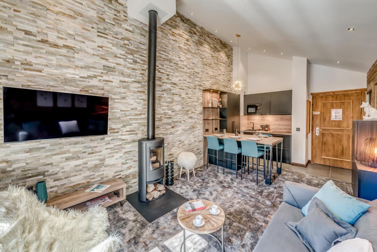 Arc 1950 - Charmant Appart 2-4 Pers Dans Residence Hoteliere, Skis Aux Pieds Les Arcs  Luaran gambar