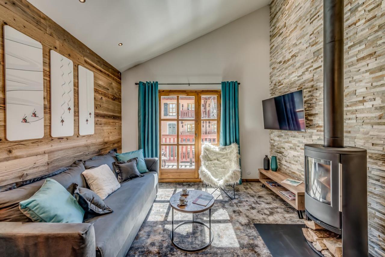Arc 1950 - Charmant Appart 2-4 Pers Dans Residence Hoteliere, Skis Aux Pieds Les Arcs  Luaran gambar