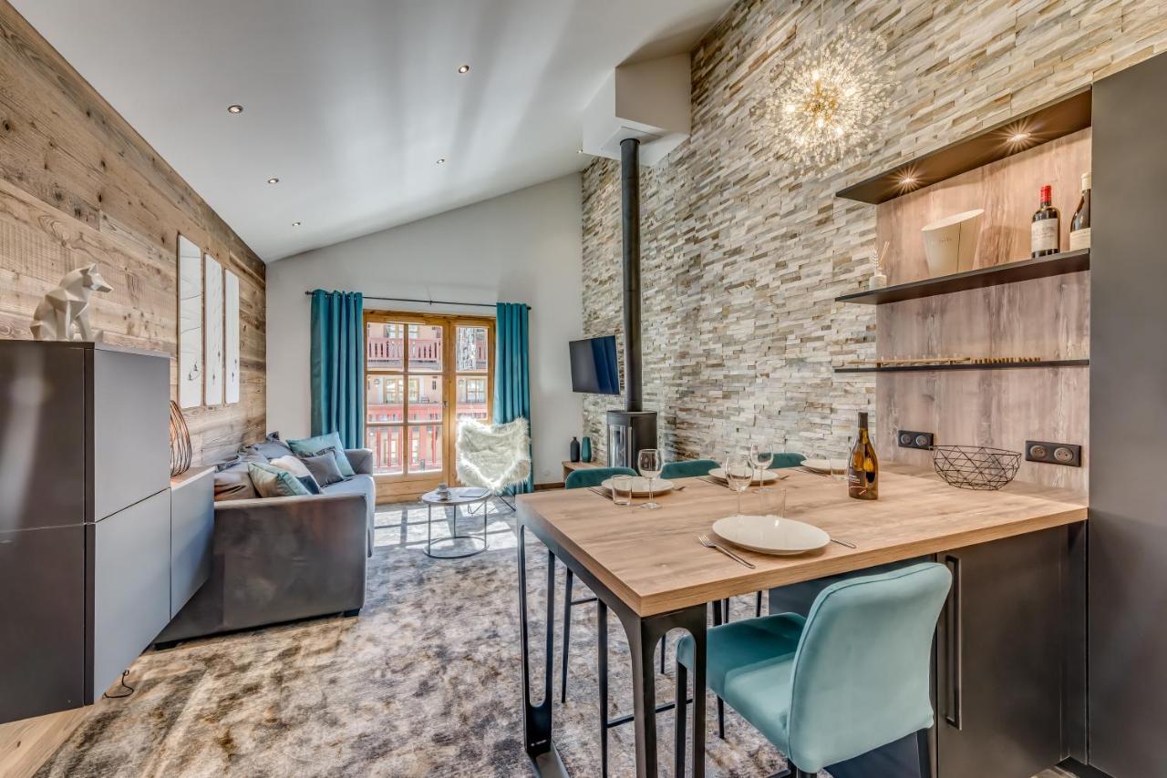 Arc 1950 - Charmant Appart 2-4 Pers Dans Residence Hoteliere, Skis Aux Pieds Les Arcs  Luaran gambar